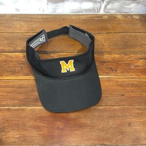 Monroe WA Bearcat Black Visor with Logo